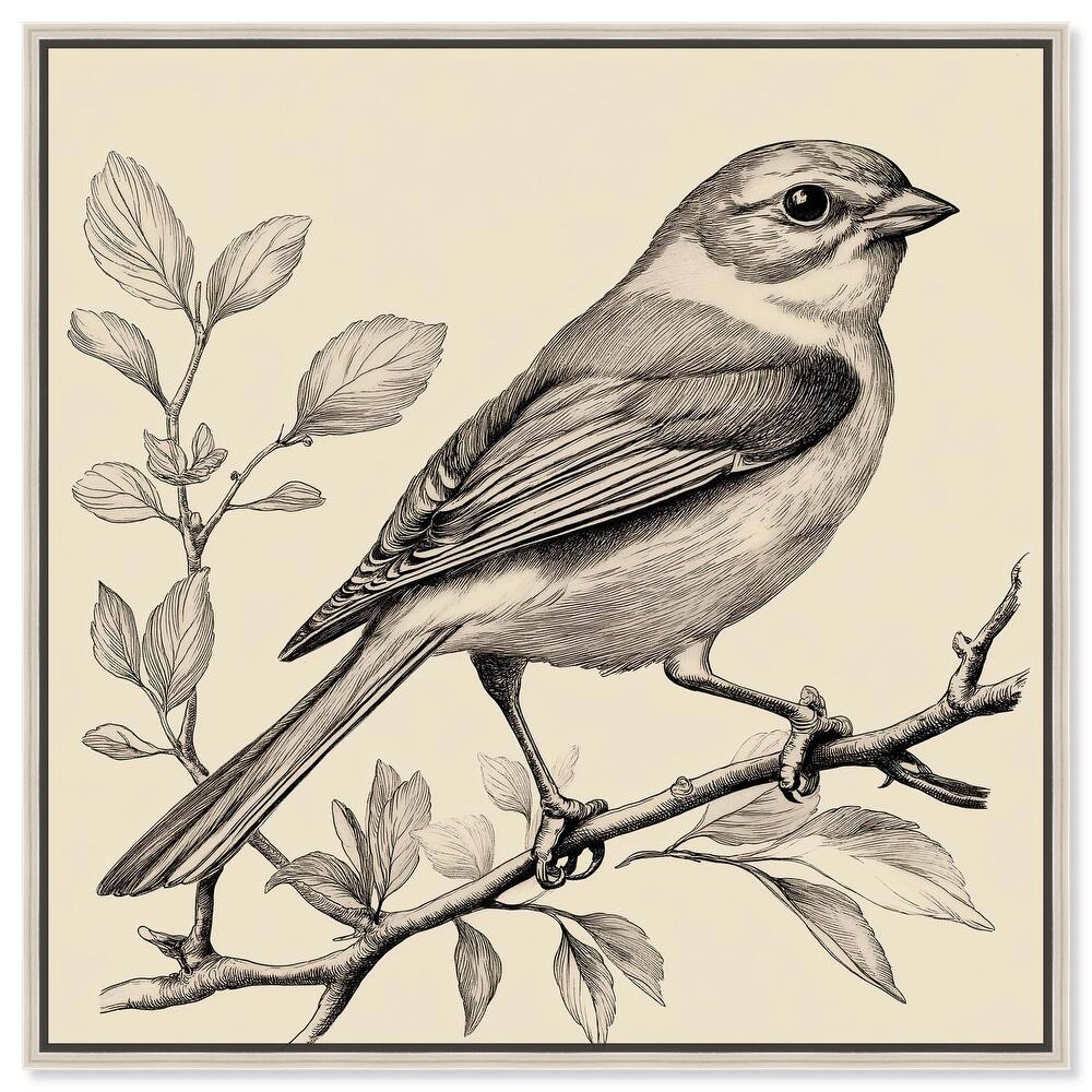 Bird's Gaze Canvas by Art Remedy