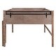 preview thumbnail 13 of 13, Kids Low Loft Bed Frame with Hanging Clothes Racks, Twin Size, Brown