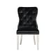 preview thumbnail 18 of 16, Clihome Velvet Tufted Upholstered Dining Chairs (Set of 2)