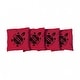 preview thumbnail 1 of 1, Miami University RedHawks Heritage Red Cornhole Bags All-Weather Resin Filled