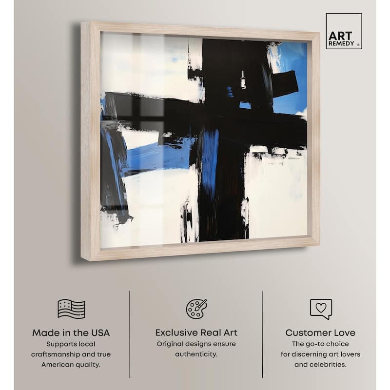 Blue Streak II Shadowbox by Art Remedy