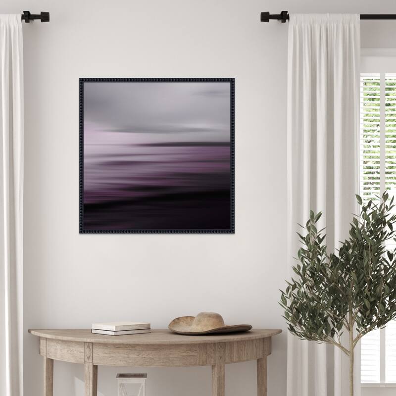 Mystic Twilight Waves by Lena Weisbek Framed Canvas Wall Art Print