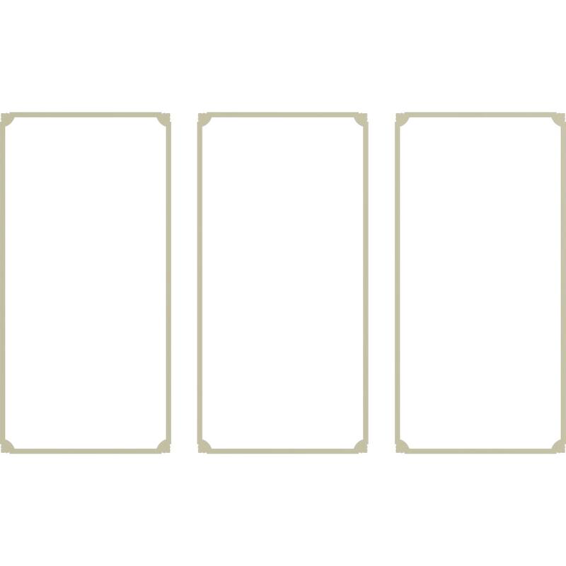 Bradford Leaf Panel Moulding Kit