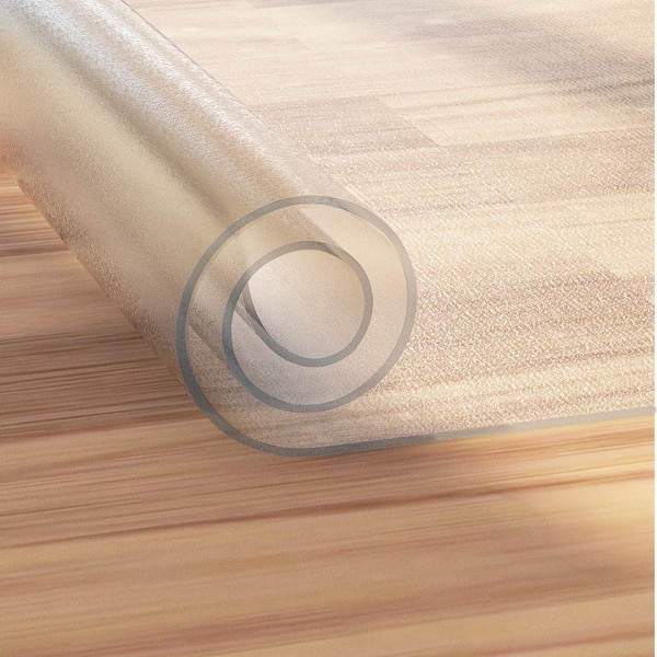 Langria Office Desk Chair Mat With Lip For Hard Floors 30 X 48 Crystal Clear Floor Protector 23150373 Langria Office Desk Chair Mat With