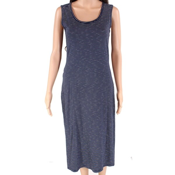 navy blue tank dress