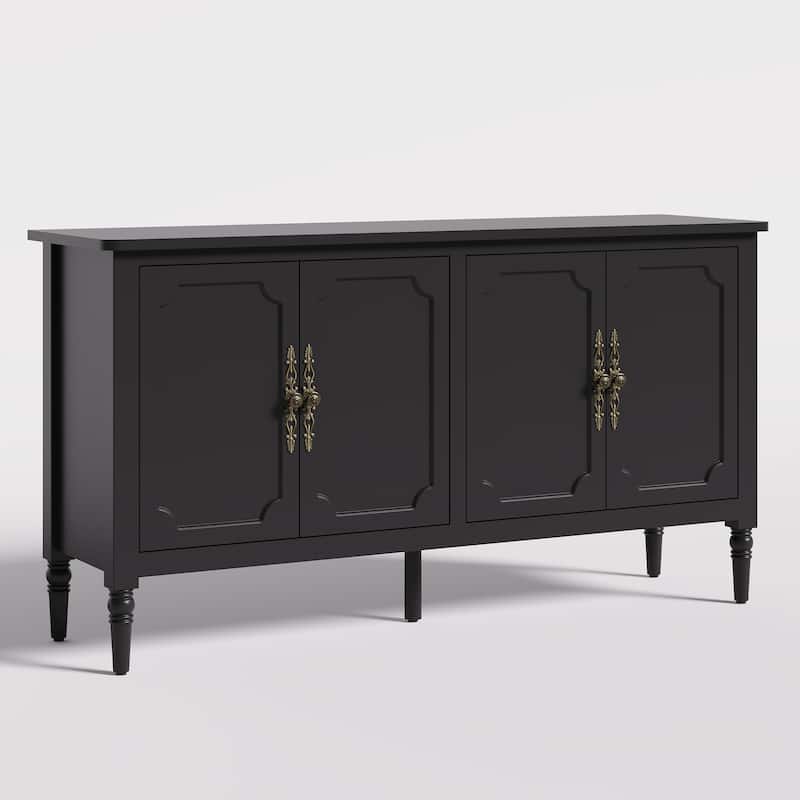 58'' Accent Cabinet with 4 Doors
