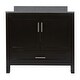 preview thumbnail 148 of 146, Nevado 37" Bathroom Vanity with Cultured Marble Vanity Top Sink in White with White Basin