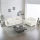 Option White 2-Seater Sofa+Accent Chairs
