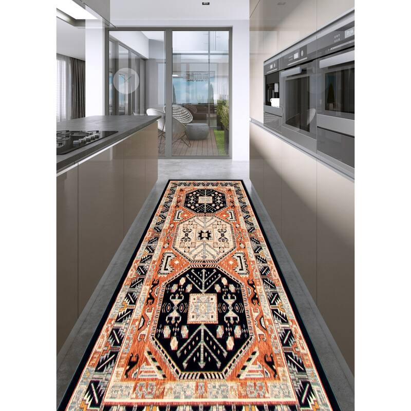 ECARPETGALLERY Qashqai Southwestern Rug