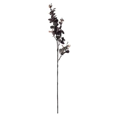 Vickerman 32" Artificial Purple Eucalyptus Leaf Spray, Set of 3