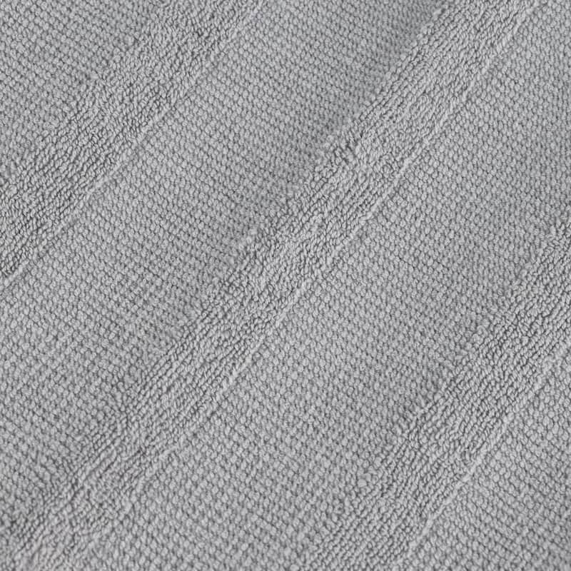 Superior Roma Cotton Ribbed Absorbent Face Towel Washcloth Set of 12