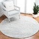 preview thumbnail 36 of 49, SAFAVIEH Handmade Southampton Catena Abstract Wool Rug 10' Round - Grey