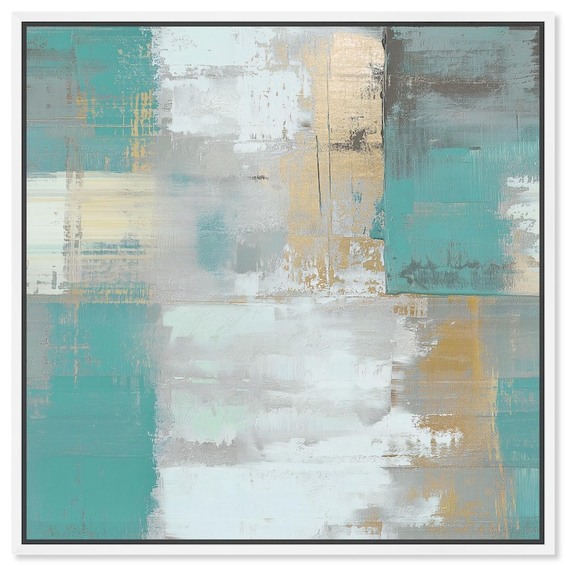 Misty Morning II Canvas by Art Remedy - White - 20" x 20"