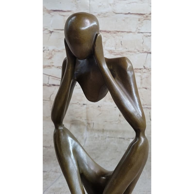 Modern Art - Cubism Sculpture From Francsisci Signed Artwork Figurine Figure