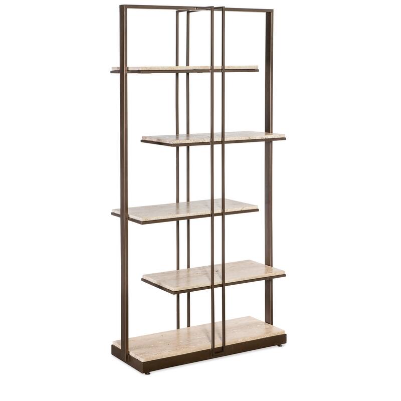 Hooker Furniture M24-50350-00 Granger 38" Wide 4 Shelf Metal,