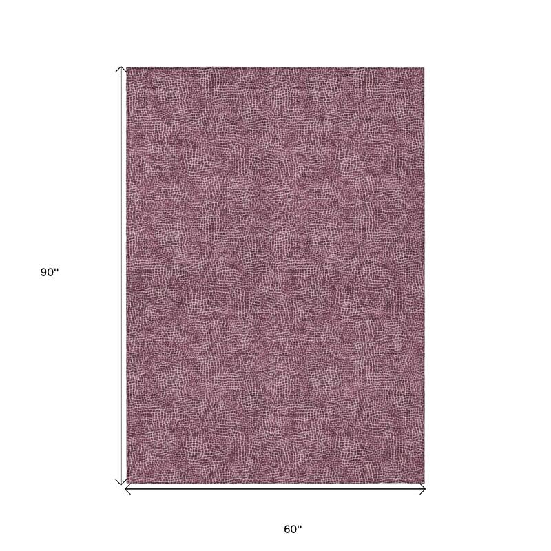 HomeRoots Geometric Transitional Rectangle Outdoor Rug