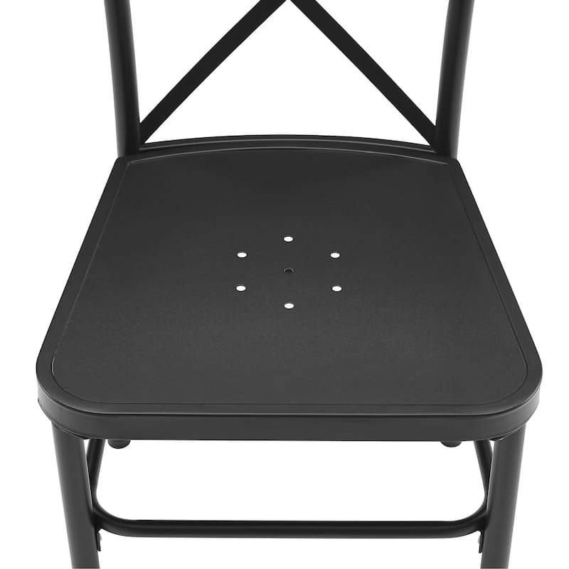 Crosley Astrid 7Pc Outdoor Metal Dining Set - 86"x109"x34.88"