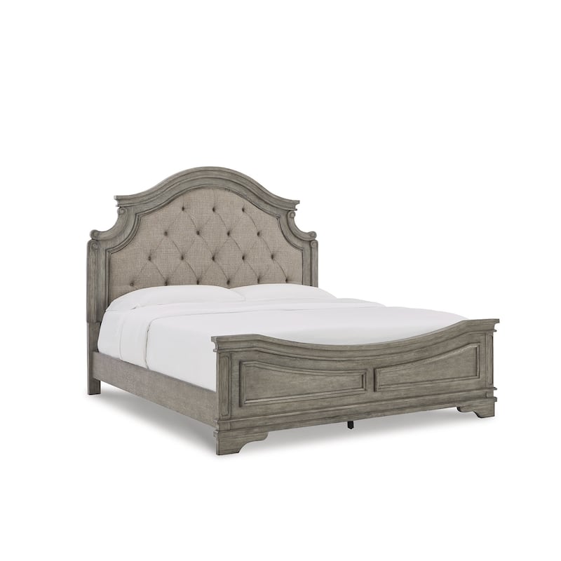 Signature Design by Ashley Lodenbay Antique Gray Panel Bed