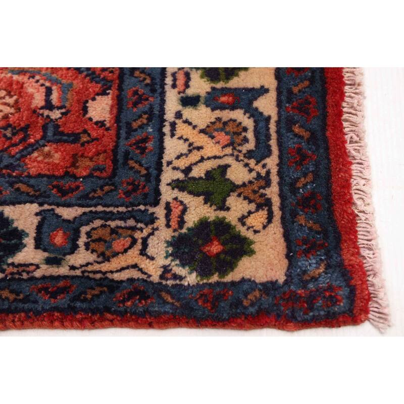 ECARPETGALLERY Hand-knotted Andelz Dark Copper Wool Rug - 3'2 x 11'4