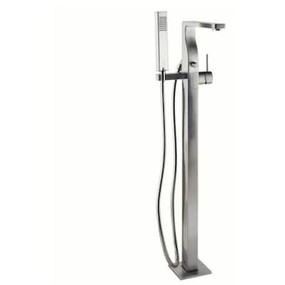 DXV D3590090C Square Floor Mounted Tub Filler