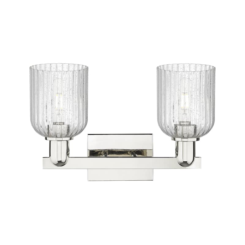 Innovations Lighting Downtown Urban - Bridal Veil - 2 Light 16" Bath Vanity Ligh