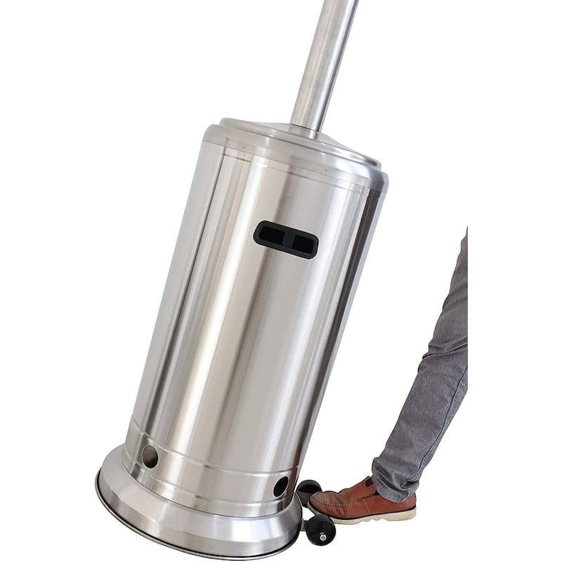 46000 Btu Propane Patio Heater - Silver