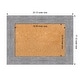 preview thumbnail 48 of 48, Bark Rustic Framed Cork Bulletin Memo Board