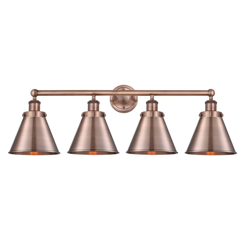 Innovations Lighting Appalachian - 4 Light 35" Bath Vanity Light - Antique Copper