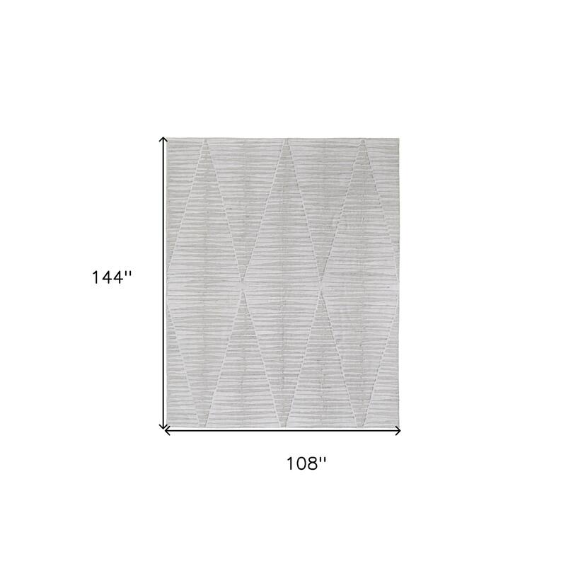 HomeRoots Geometric Bohemian Rectangle Area Rug