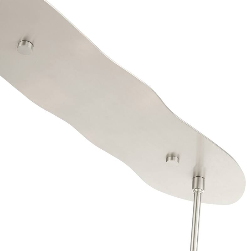Livex Lighting Belvidere 5 Light 46" Wide Linear Chandelier