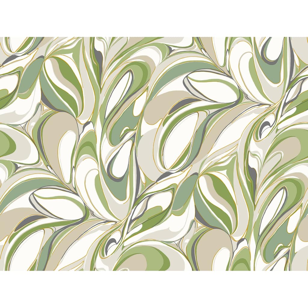 York Wallcoverings Achate Grass Wallpaper
