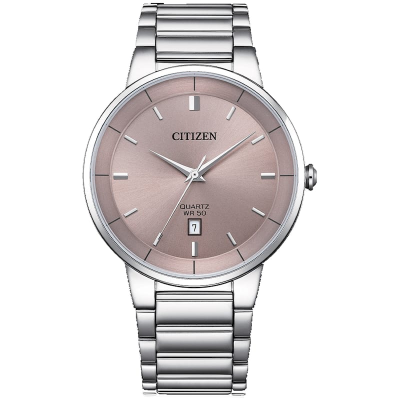 Citizen Men's Classic Pink Dial Watch - BI5120-51Z - 6 (36)