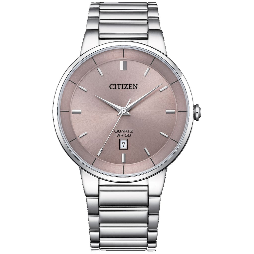 Citizen Men's Classic Pink Dial Watch - BI5120-51Z - 6 (36)