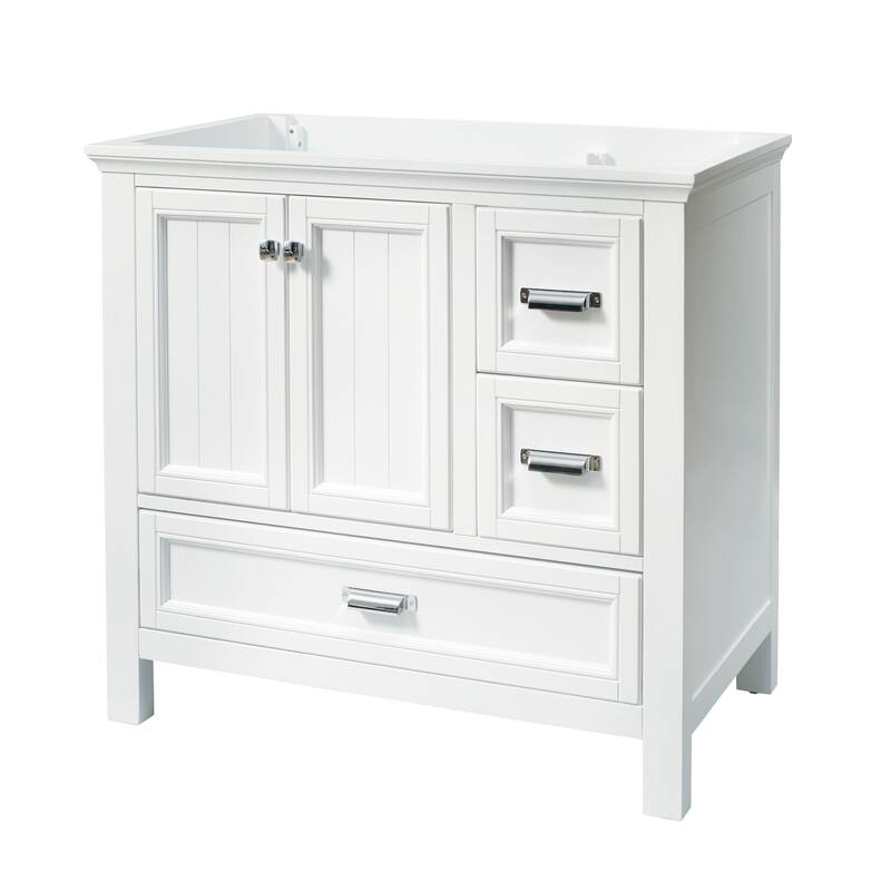 CRAFT + MAIN BAVT3722D-QCB1 Brantley 36" Free Standing Single Basin