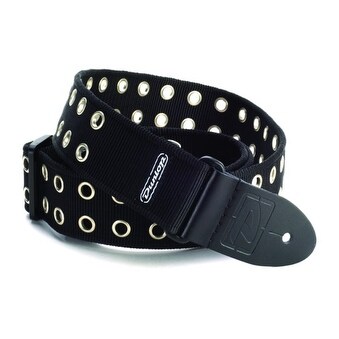 Dunlop Woven Black Grommet Guitar Strap