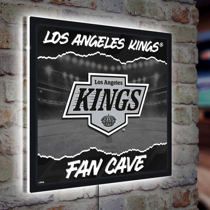 Los Angeles Kings LED Lighted Sign - Pewter