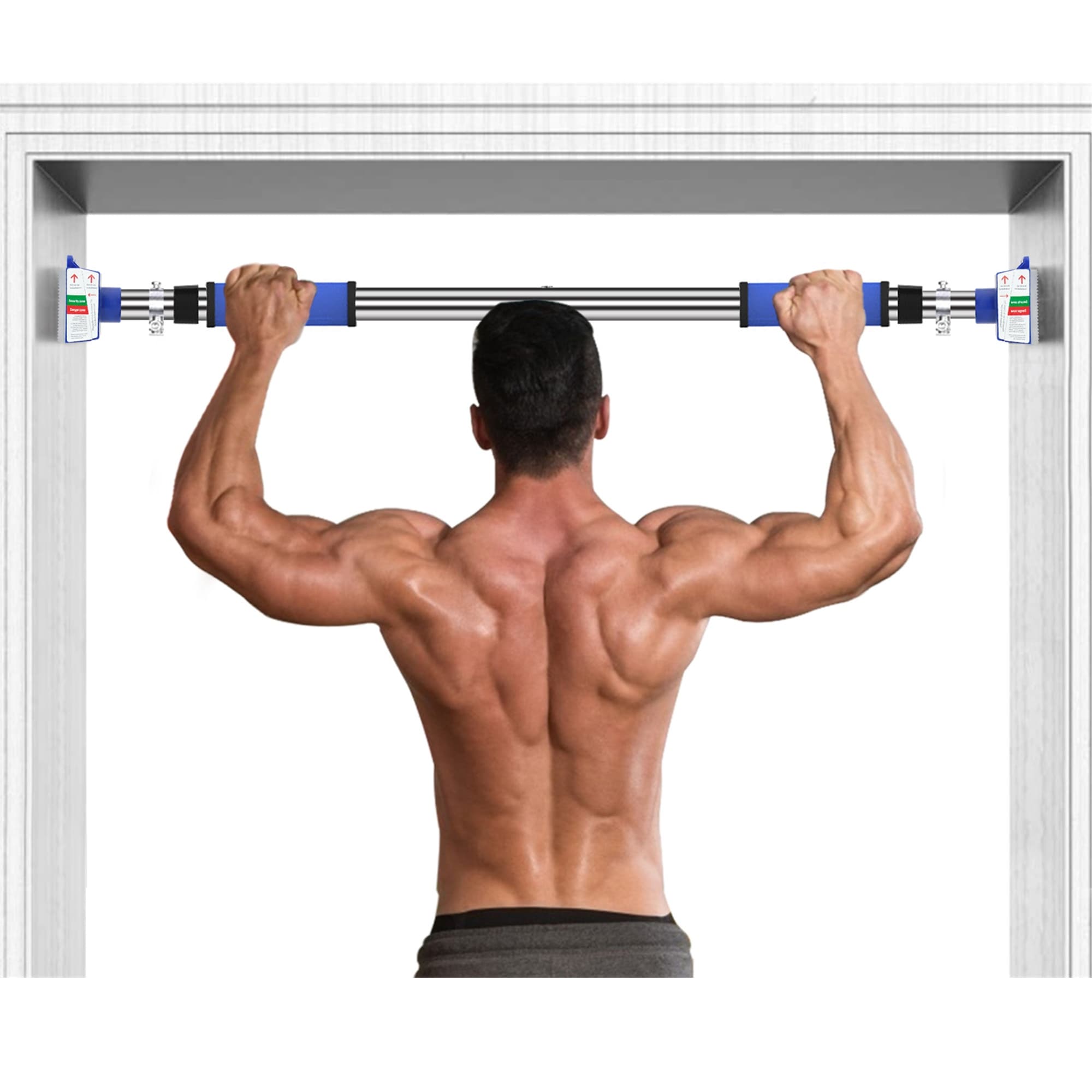 Home Gym Doorway Chin-Up Workout Bar Upper Body Pull-Up Bar Strength Training