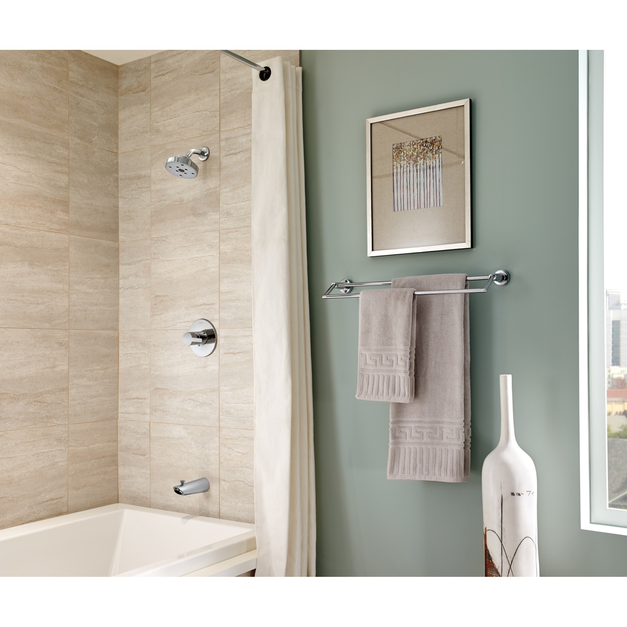 Delta compel store towel bar