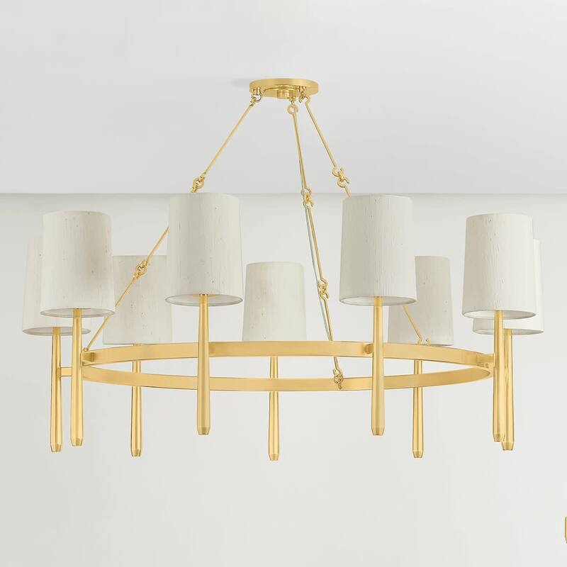 Hudson Valley Lighting 1779 Bridgeton 9 Light 46" Wide Chandelier with