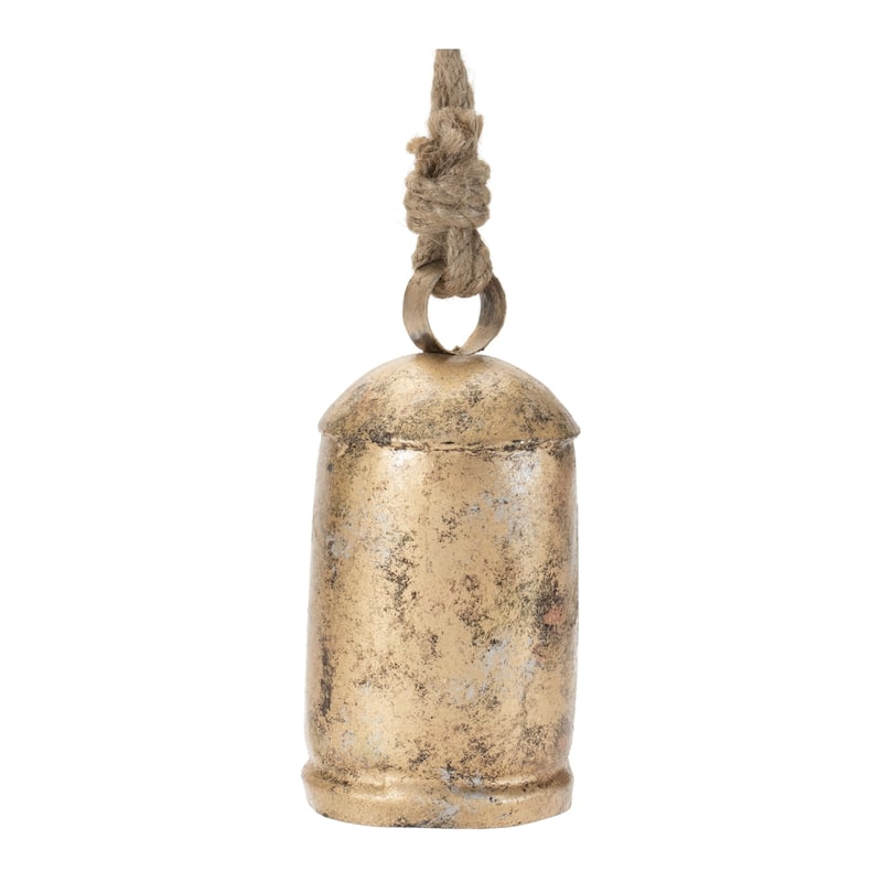 Metal Bell Christmas Ornaments - 5.5" - 2ct
