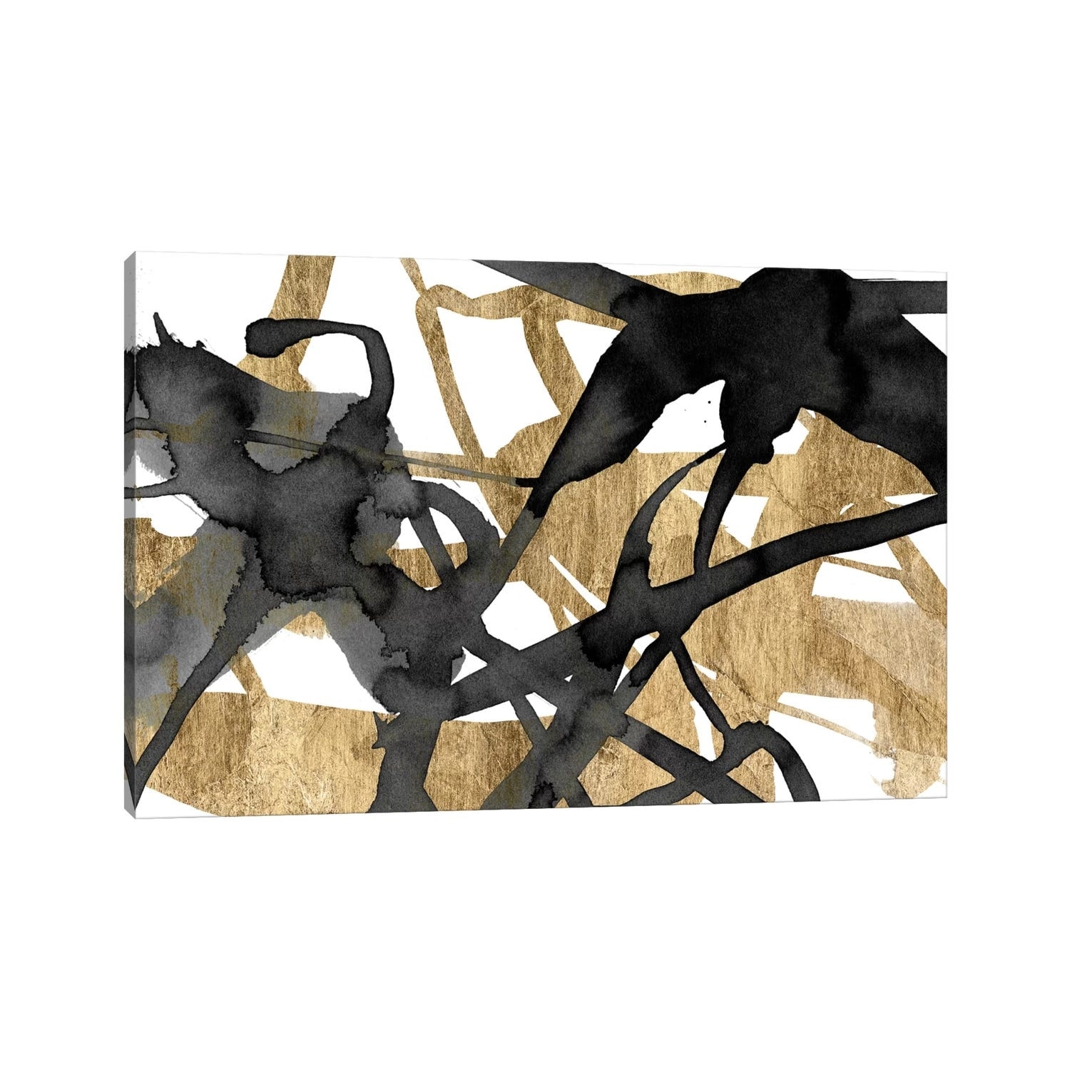 iCanvas "Luxe Gold I" by Jennifer Goldberger Canvas Print