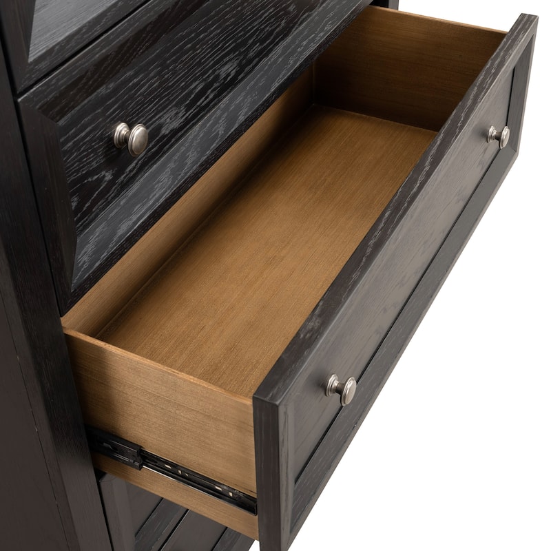 Furniture of America Durem Modern Classic Wood 3-Piece Dresser and 2 Nightstand Bedroom Set