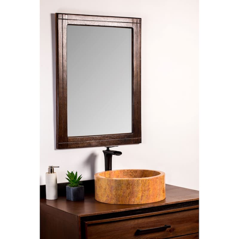 Natural Stone Vessel Bathroom Sink - Blizz Stone Sink
