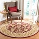 preview thumbnail 23 of 114, SAFAVIEH Handmade Persian Legend Hilkje Traditional Oriental Wool Rug 3'6" Round - Red/Gold - Round