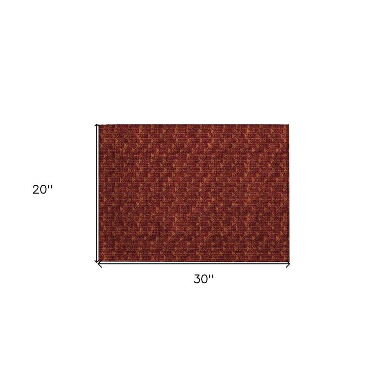 Lari Abstract Shapes Weather Resistant Versatile Elegance Outdoor Rug
