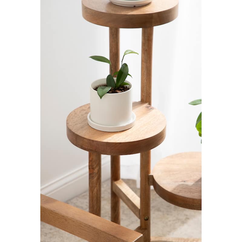 Kate and Laurel Fitley Wooden Plant Stand - 16x16x35