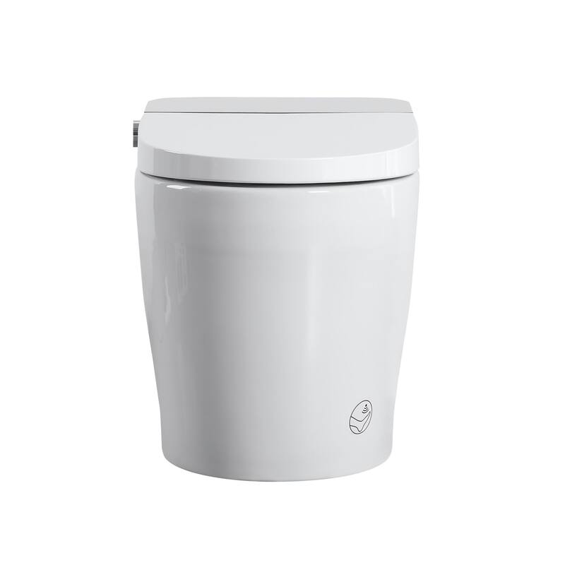 Smart Tankless Toilet with Bidet, Auto Flush, Heated Seat and Remote