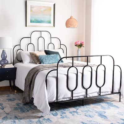 SAFAVIEH Alcie Retro Metal Bed