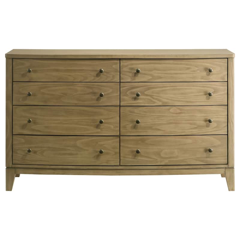Menlo Natural Pine 8-drawer Dresser Cabinet