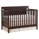 preview thumbnail 11 of 13, Oxford Baby Lazio 4 in 1 Convertible Crib Espresso